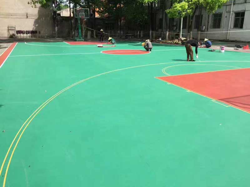 运动香蕉成人在线视频胶厂家_室外运动地胶施工